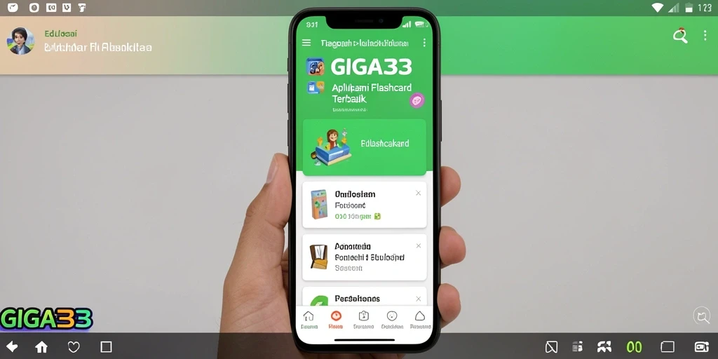 Tampilan antarmuka GIGA33 yang modern dan interaktif.